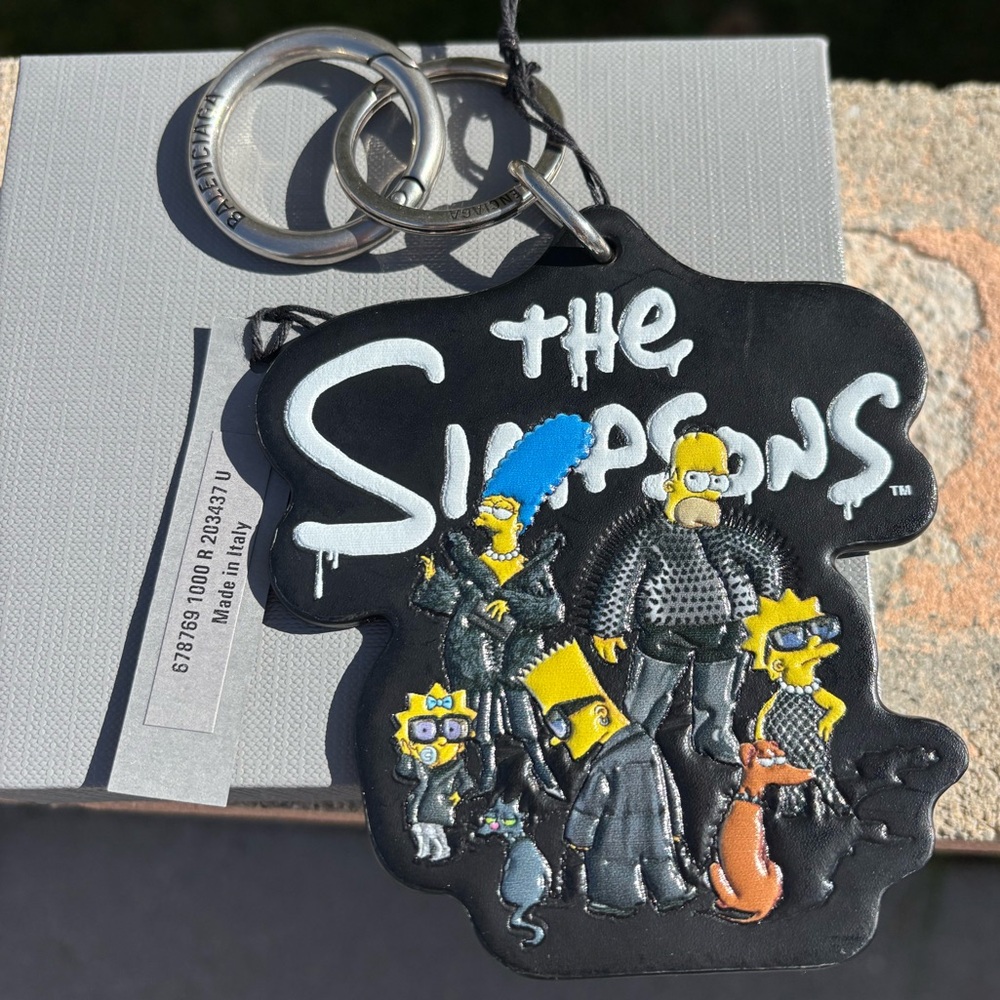 Balenciaga x The Simpsons Bag Charm/Keychain